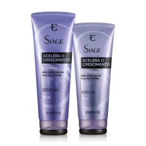 Kit Eudora Siàge Acelera o Crescimento Shampoo + Condicionador