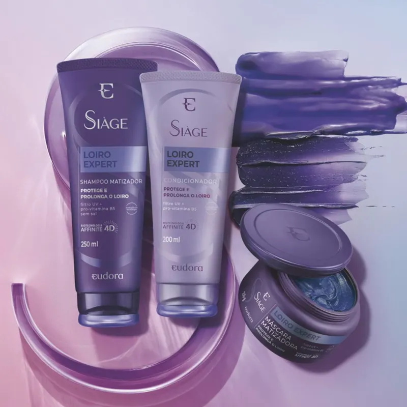 Kit Siàge Loiro Expert Shampoo + Condicionador + Máscara Matizadora - Imagem 2