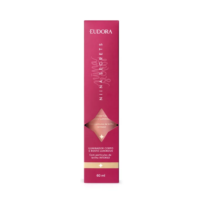 Iluminador Corpo e Rosto Niina Secrets Luminous 60ml - Imagem 2
