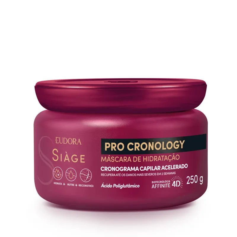Máscara de Hidratação Eudora Siàge Pro Cronology 250g