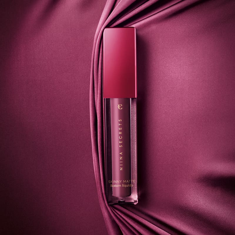 Eudora Batom Líquido Niina Secrets Skinny Matte 4ml - Imagem 6