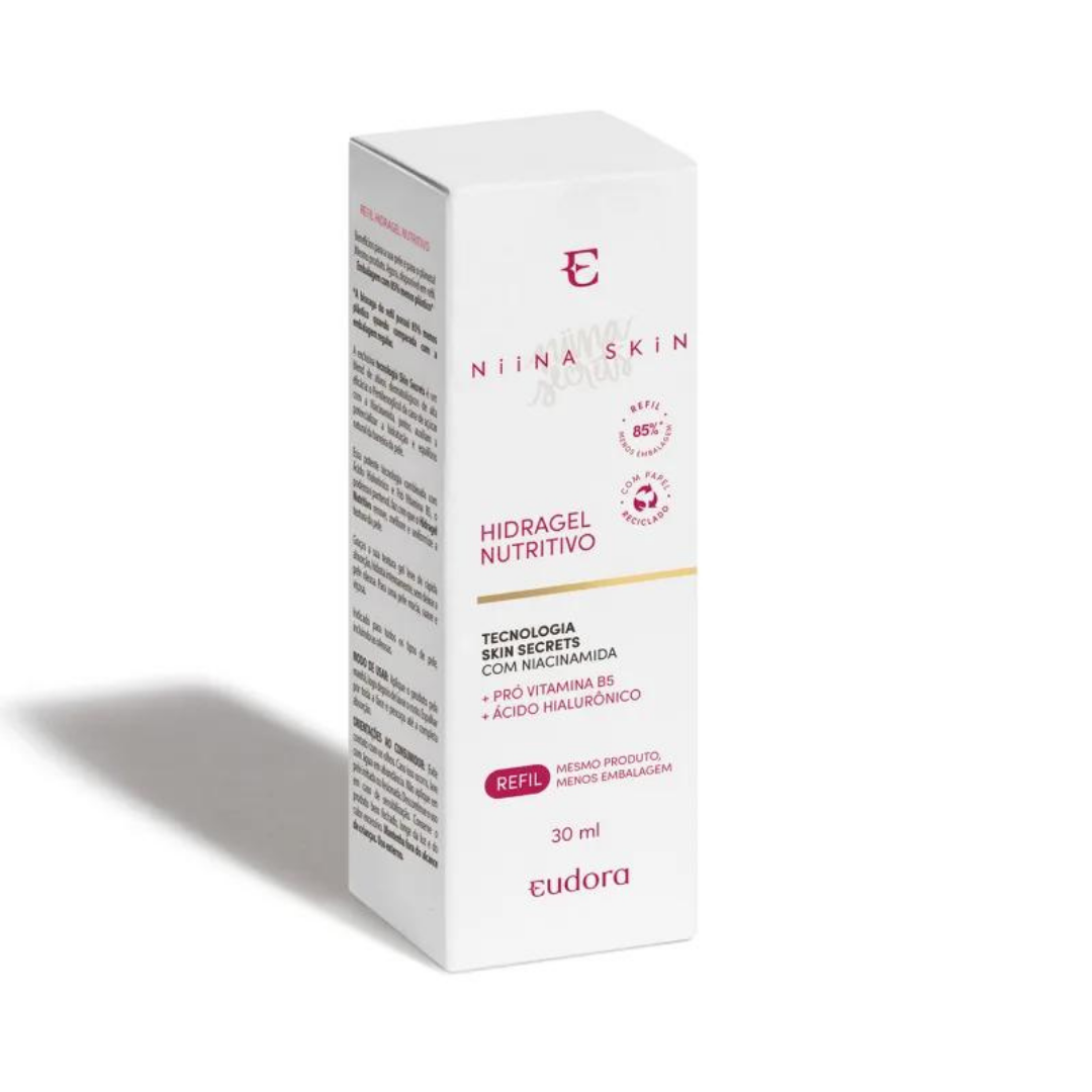 Hidragel Nutritivo Eudora Niina Secrets Skin 30ml Refil - Imagem 3