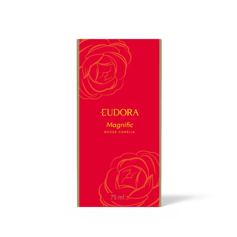 Colonia Eudora Magnific Rouge Camelia 75ml - Imagem 6